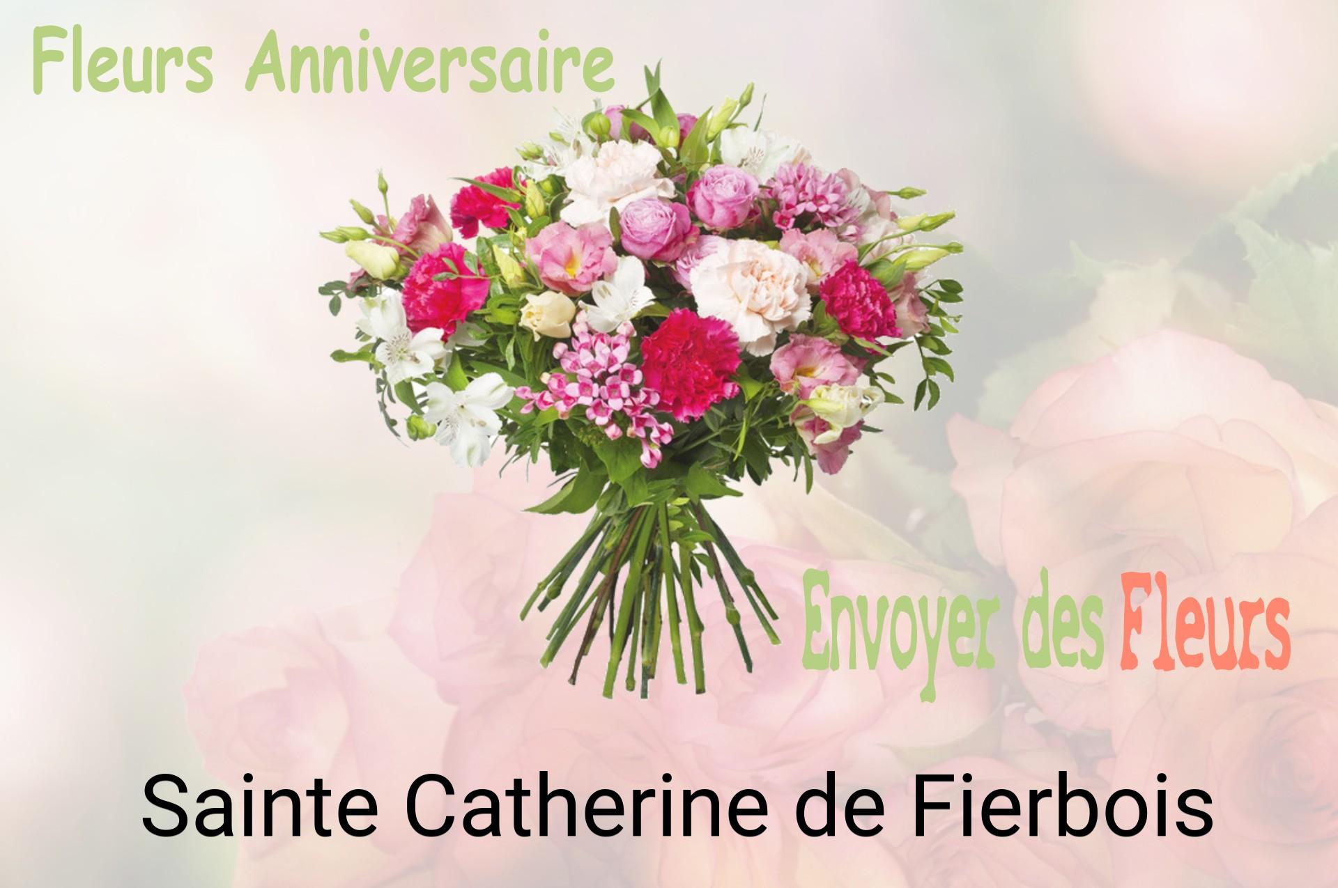 Bouquet de fleurs d’anniversaire livré à Sainte-Catherine-de-Fierbois
