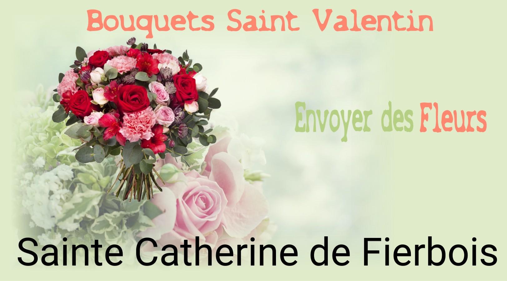 Roses de Saint-Valentin livrées à Sainte-Catherine-de-Fierbois